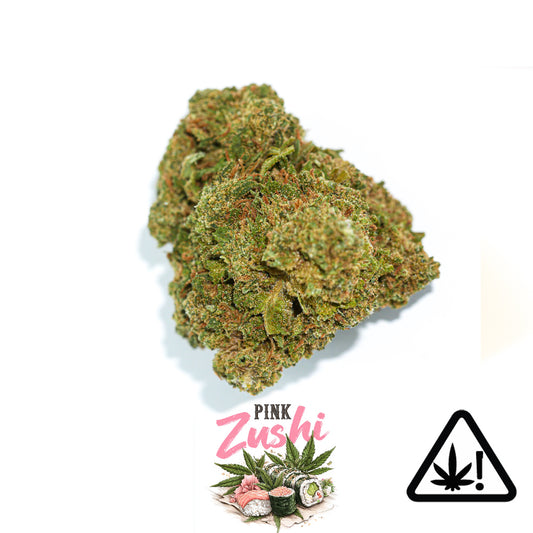 Fleur HCE 20% Pink Zushi – High Cannabinoids Extract, l’alternative légale au HHC