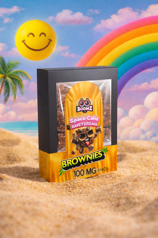 Space Cake Amsterdam - Brownies 100mg THC