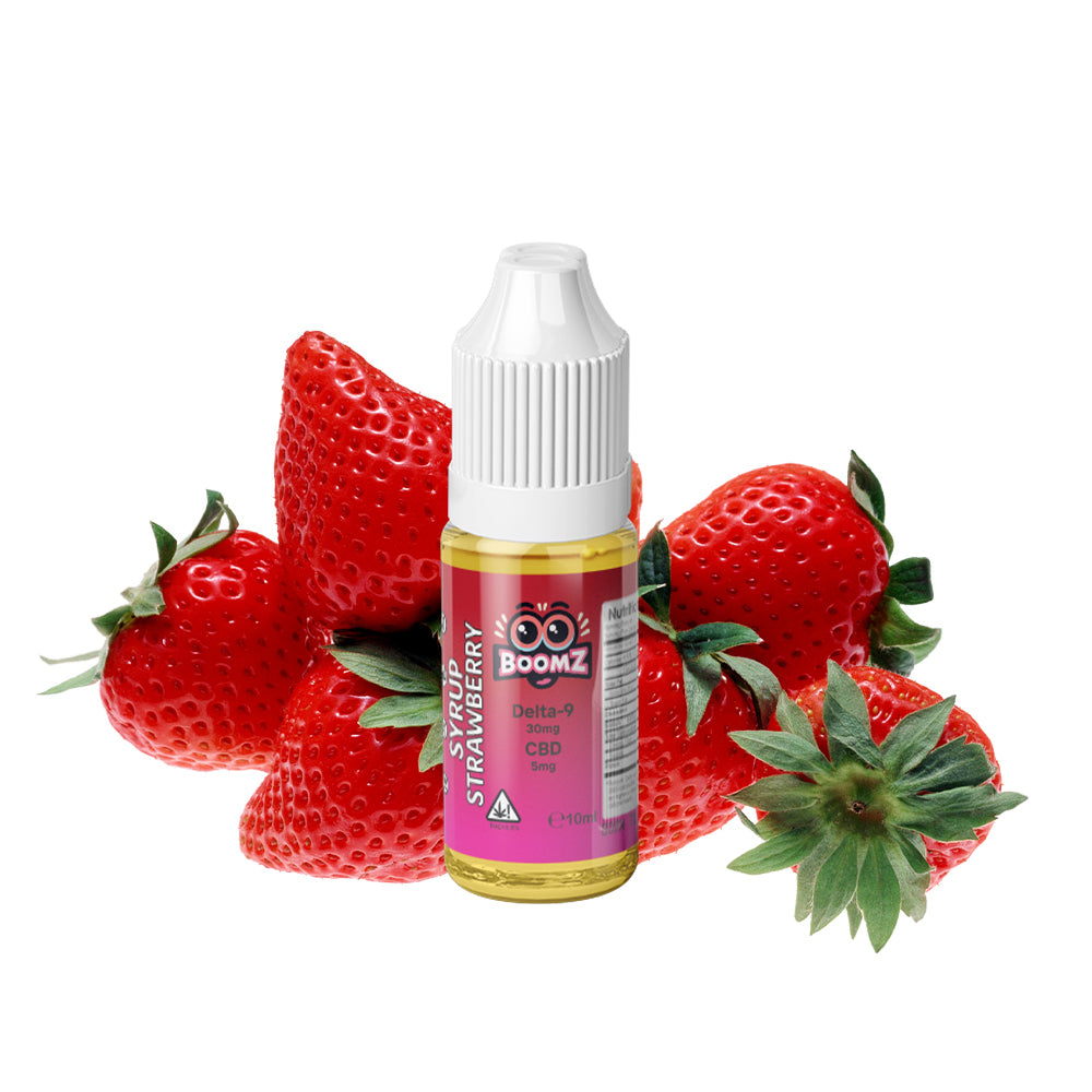 Sirop THC Delta 9 - Syrup delta 9 THC - THC légal - Boomz - SweetLife Sirop - Puffy Sirop - Cannabis Sirop