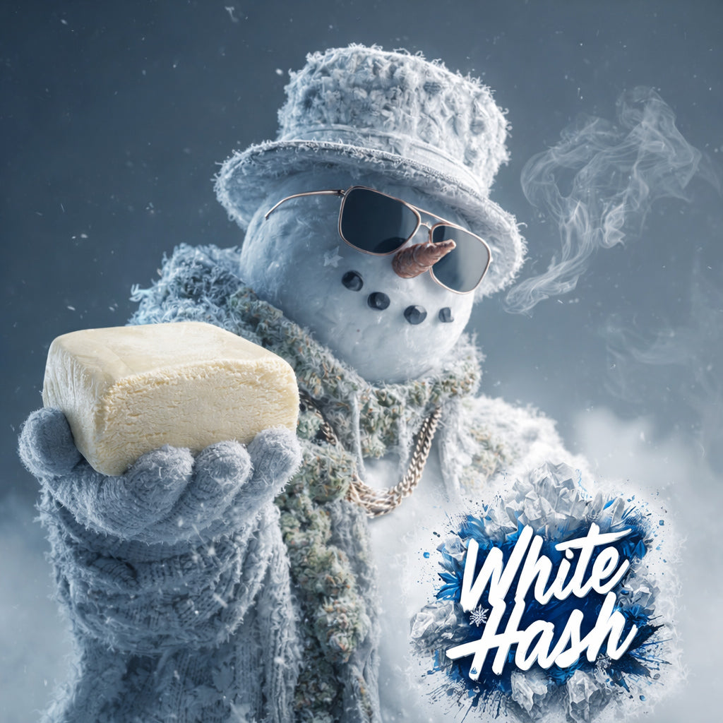 White Hash CBD 50% 0% THC - Shit blanc premium Shit blanc / Hash blanc / Haschich blanc