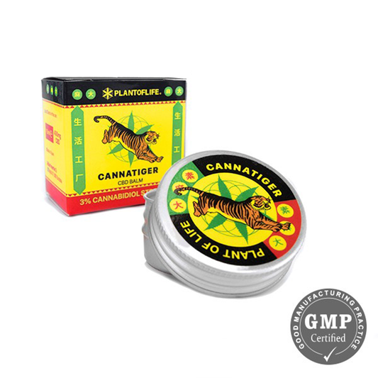 CBD cannatiger Balm - Barong CBD Shop - Cosmétique au chanvre CBD huiles essentielles sans pétroles