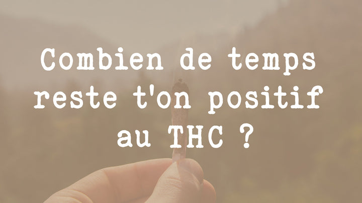Combien de temps reste t'on positif au THC 