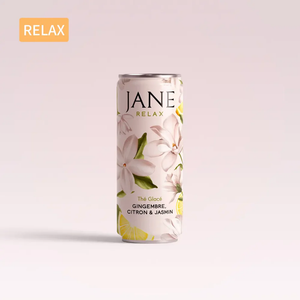 Thé Glacé Jane RELAX - GINGEMBRE, CITRON & JASMIN