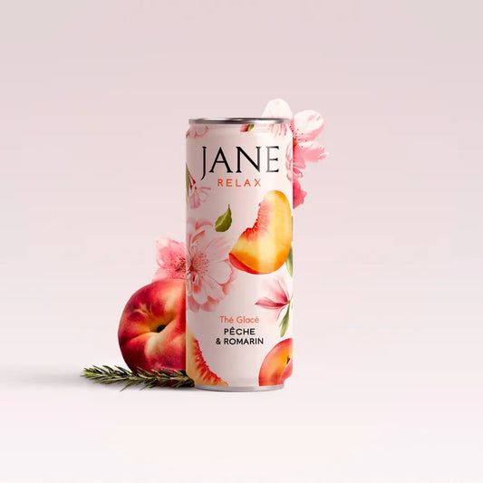 Thé Glacé Jane RELAX - PÊCHE & ROMARIN