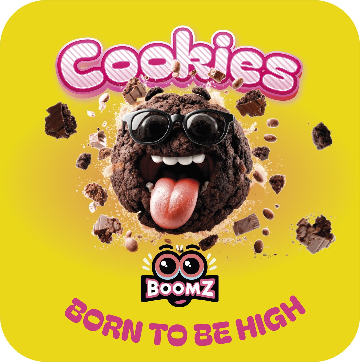 Space Cake Cookie 75mg THC - BOOMZ - edible édible edibles