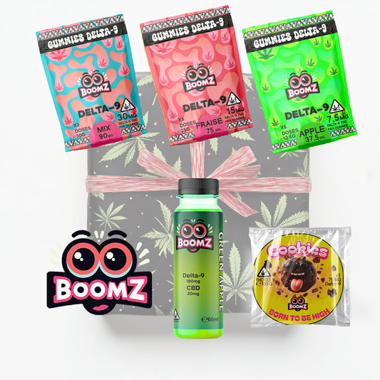 Edible Edibles édibles THC alimentaire nourriture THC - Cadeaux-de-noel-CBD-pack-THC-delta-9