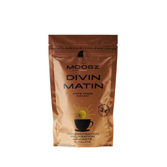 Café Adaptogène "Divin Matin" champignon médicinal médical