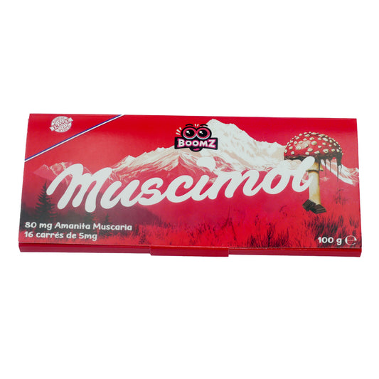 chocolat muscimol amanita muscaria amanite tue mouche choco milka psychedelique edibles edible MAgic Mushroom Zamnesia