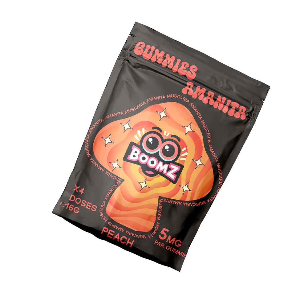 Gummies Muscimol 5mg - Goût Pêche