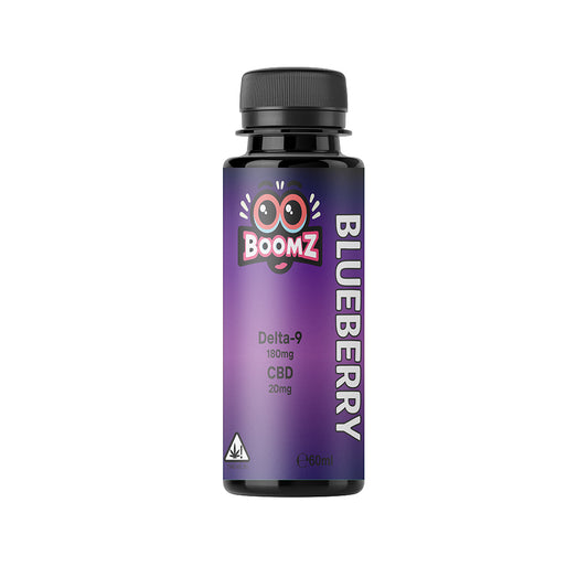 Sirop Delta-9 THC Myrtille Boomz 200mg