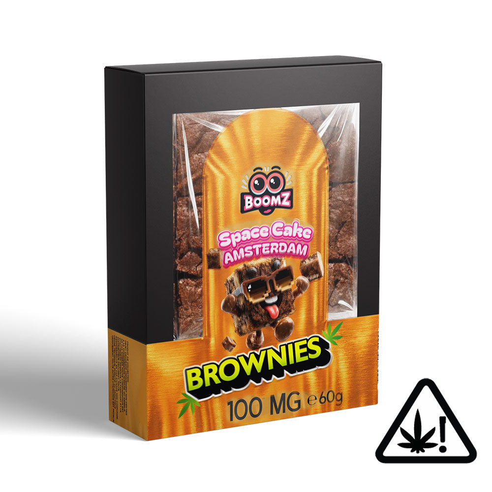 Space Cake Amsterdam - Brownies 100mg THC