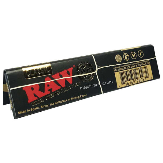 Feuilles à Rouler RAW Black – King Size Slim