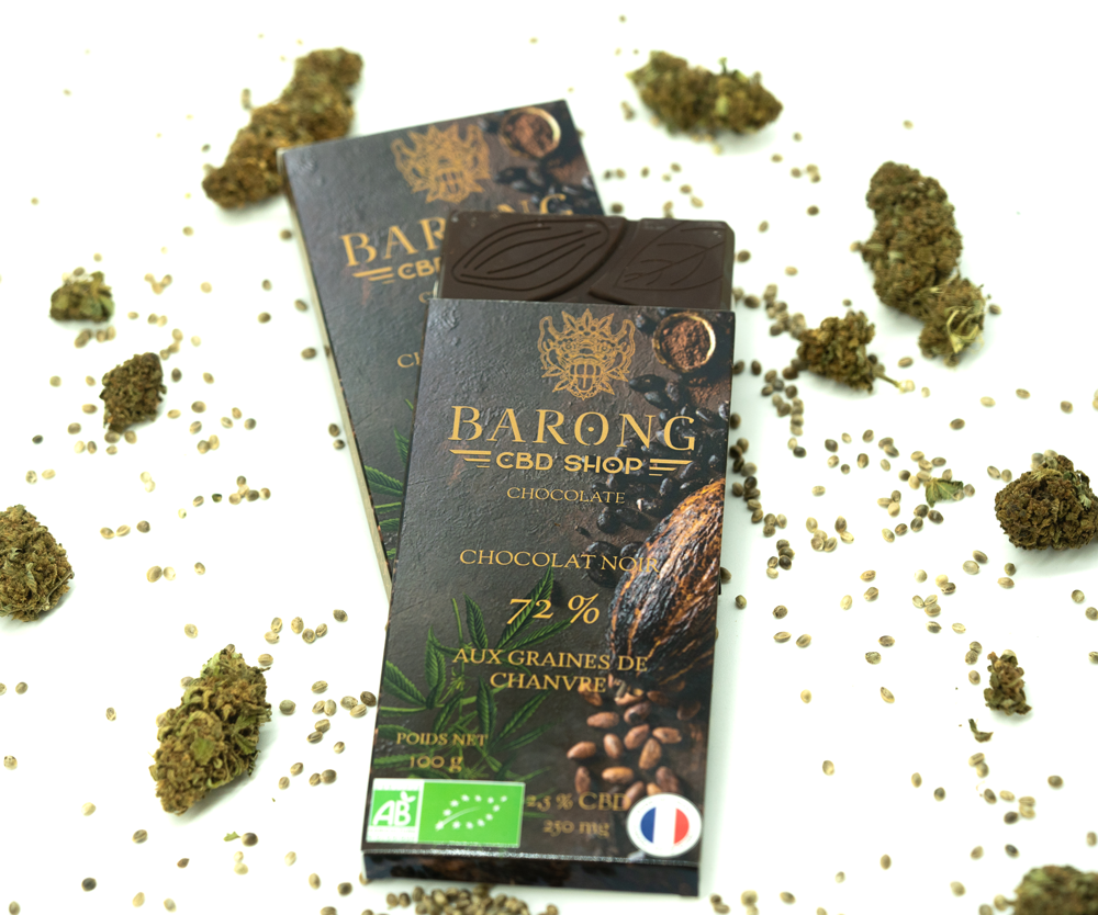 Chocolat CBD cannabis - Barong CBD Shop