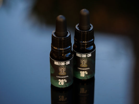 Huile CBG Cannabigérol cannabigerol - Barong CBD SHop - Barong CBDshop - CBG Shop - remède douleur - sciatique fibromyalgie 