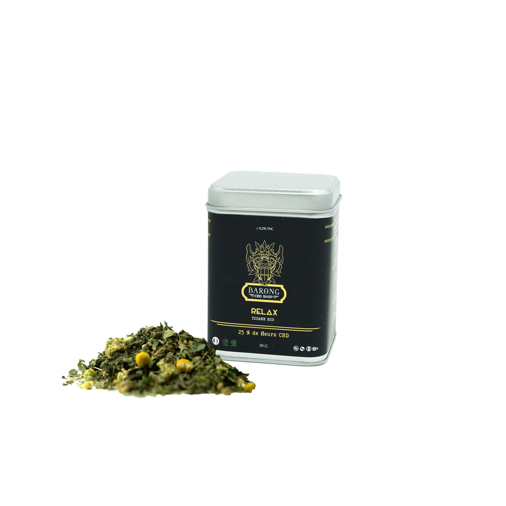 Infusion Cannabidiol - Relax Tisane CBD
