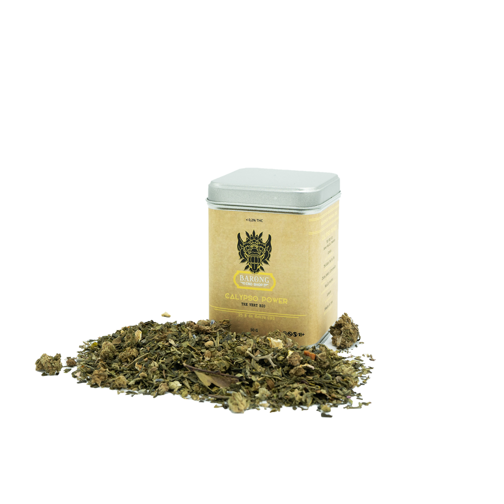 Infusion Cannabidiol - Calypso Power Bio Thé CBD