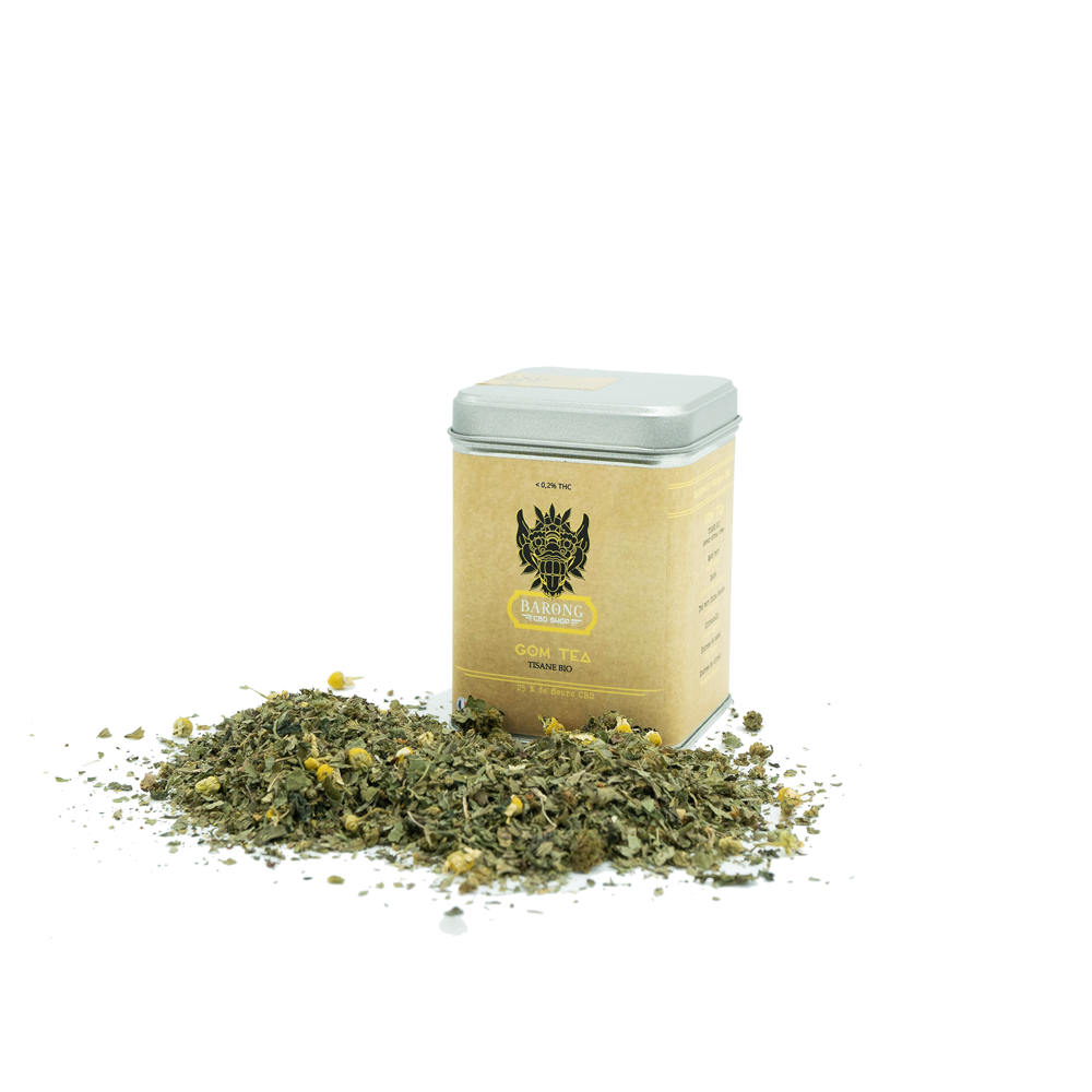 Infusion Cannabidiol - Gom Tea Bio Thé Détox CBD